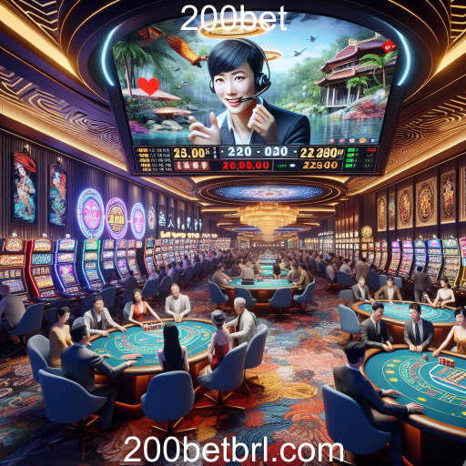 Explorando o Cassino Ao Vivo no 200bet: Uma Experiência de Jogo Inigualável
